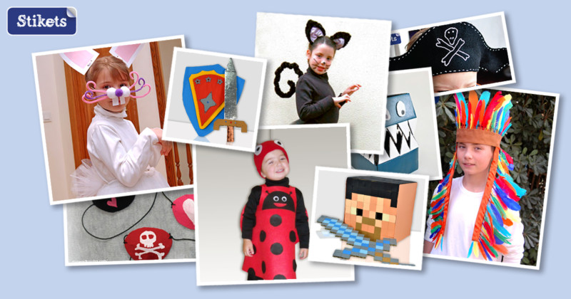 8 Ganz Einfache Selbstgemachte Kostume Fur Kinder Stikets Company